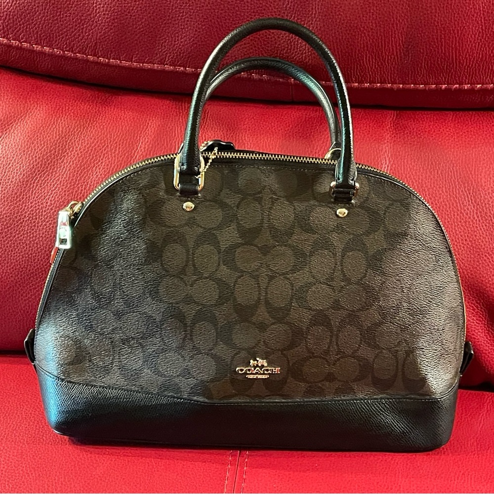 Coach Katy Satchel in Signature Leather
